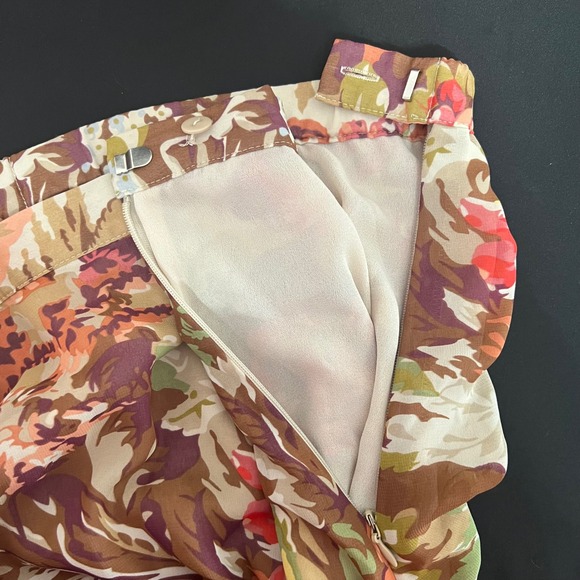 Coldwater Creek Floral Maxi Skirt Plus Size PXL Elastic Waist Cottagecore - Picture 4 of 7